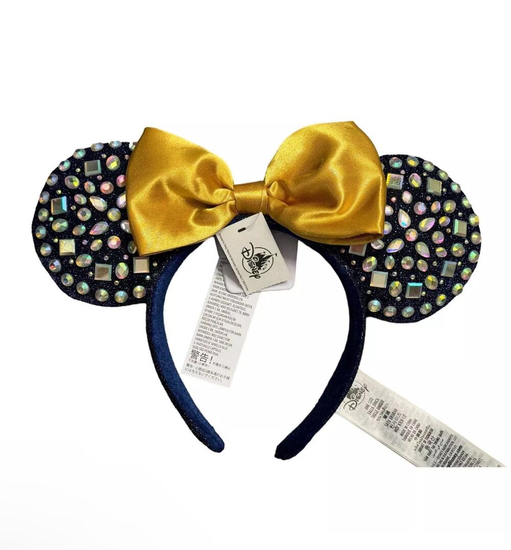Disney Minnie Mouse 50th Celebration Jeweled Ears Headband